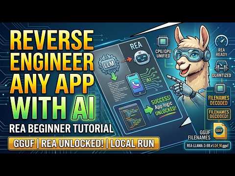 🤯 Reverse Engineer ANY App with AI — REA Beginner Tutorial