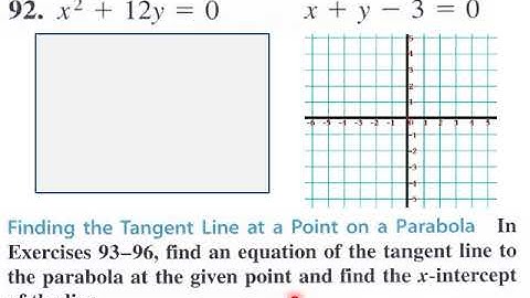 9 1 Conics Circles Parabolas P Calc HW L V Pt 5