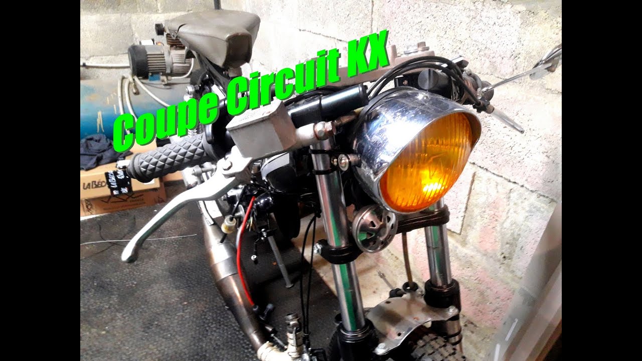 Escape MBK 51 e AV881  motor cromado AV7 e AV10 - Parte