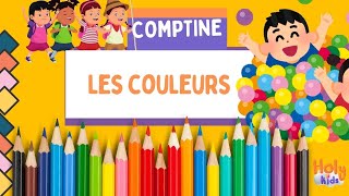 Apprendre LES COULEURS en Français | Comptines éducatives pour enfants - maternelle