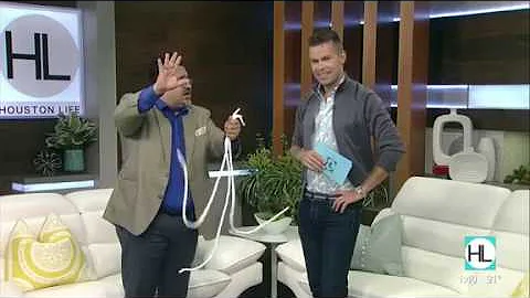 Jamie Salinas Performing Rope Magic