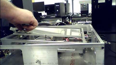 Touchplate Controller  Plate and Ball  on 2-axis table top