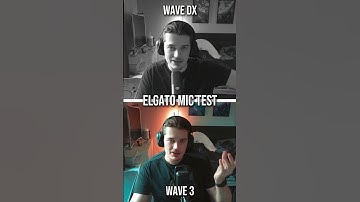 Elgato Wave 3 vs Elgato DX - MIC Test Comparison RAW