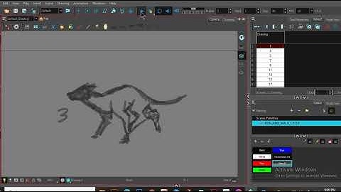 ANIMAL RUN CYCLE (TOONBOOM HARMONY)
