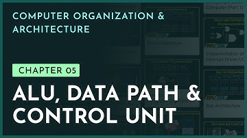 ALU, Data Path & Control Unit | Chapter-5 | Computer Organization & Architecture (COA)