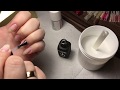 Укрепление натуральных ногтей акрилом💅🏻manicure gel polish acrylic nails beautiful nails