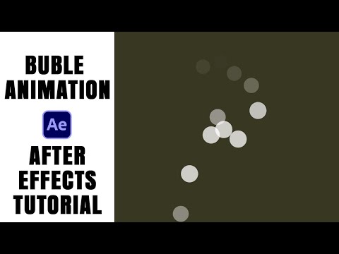 How to Easily Animate Bubbles in After Effects | Tutorial