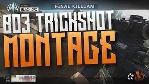 Trickshots with every sniper bo3