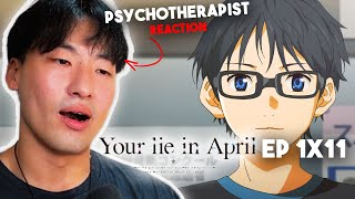 NEW BEGINNING?! | Therapist’s First React to Your Lie in April Episode 11