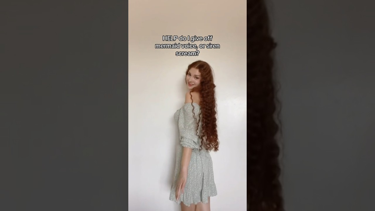 HELP do I give off mermaid or siren vibes? 🧜🏻‍♀️