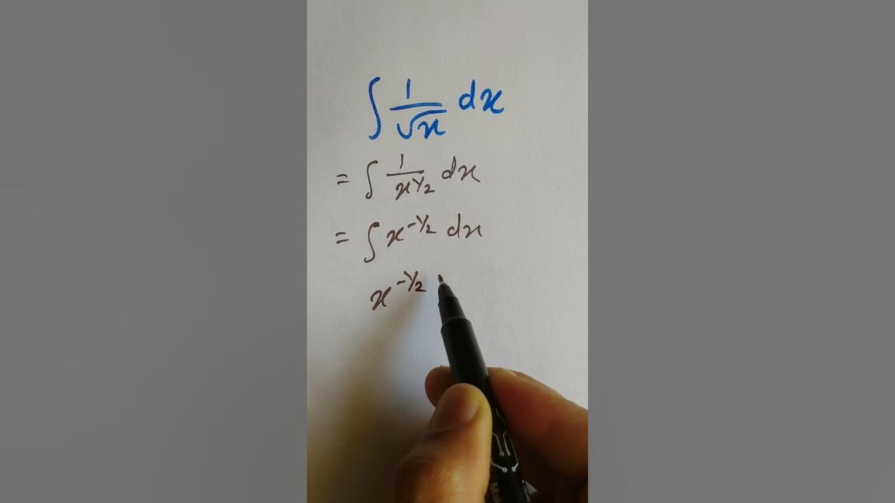 integration-of-1-x-dx-integration-of-1-root-x-dx-shorts-integration