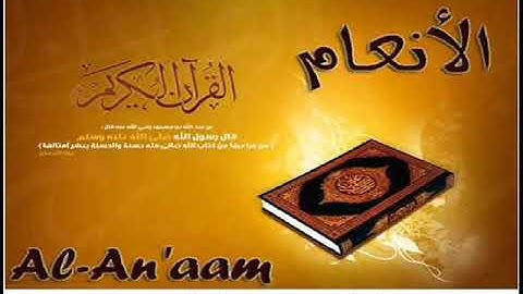 سورة الانعام للقارئ محمد رشاد الشريف