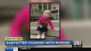 Sandy Springs baby sitter charged with murder