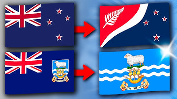 If All British Territories Gained Independence | Flags Redesign