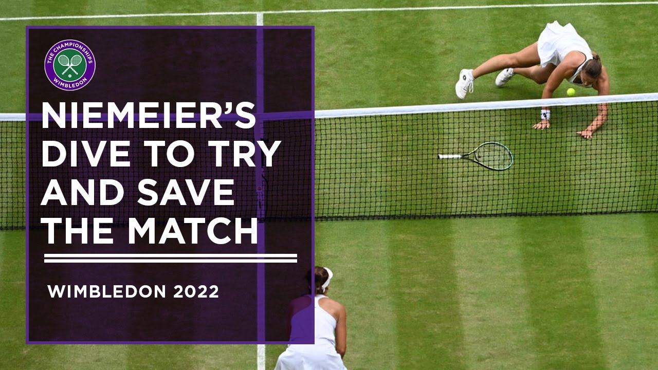 Jule Niemeier Throws Everything Into Wimbledon Quarter-Final Wimbledon 2022