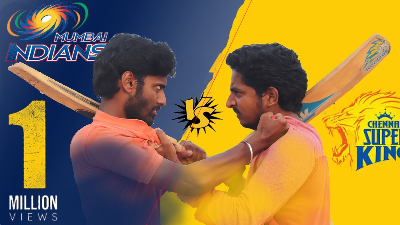 Fight Between CSK & Mumbai Fans