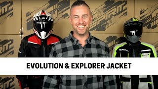Motorbike Jackets Spirit Adventure series of Motorcycle clothing