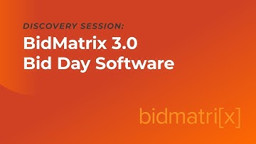 BidMatrix 3.0 | Bid Day Software