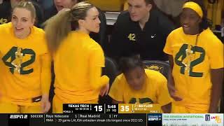 Baylor Basketball (W): Highlights vs. Texas Tech | February 18, 2024