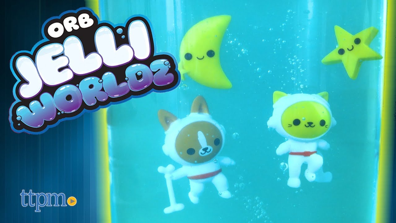 jelly world aquarium toy