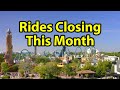 Rides Closing THIS Month at Universal Studios Orlando | One Ride to Reopen