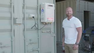 20Ft Shipping Container Transformed Into Three Ensuite Bathrooms? See How