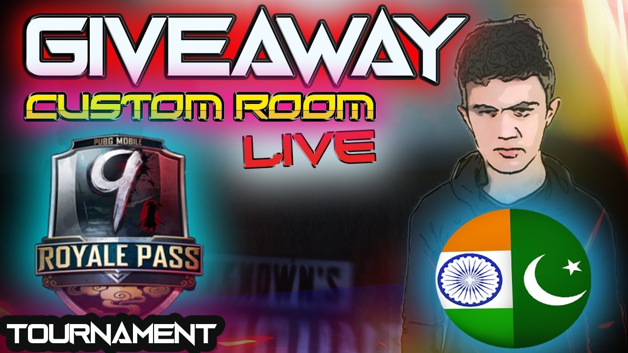 Live ðŸ”´ Back to Back Giveaways | PUBG Mobile Custom Room | PAKISTAN/INDIA  #Trending #PUBG #UC - 