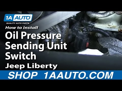 Video: Bagaimana anda menukar sensor tekanan minyak pada Jeep Liberty 2004?