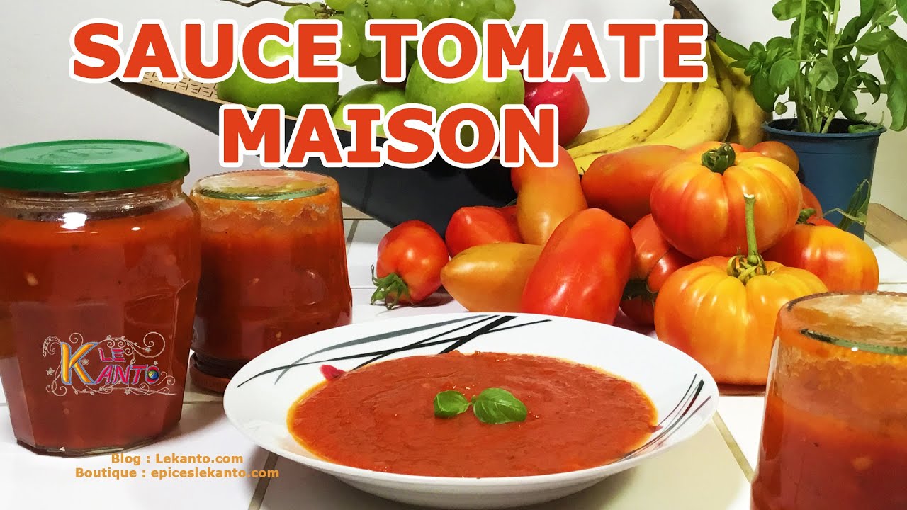Sauce Tomate du jardin en conserve Tomates en Conserve YouTube