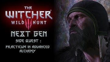 THE WITCHER 3 NEXT GEN | full playthrough (no commentary) | side qst : practicum in advanced alchemy