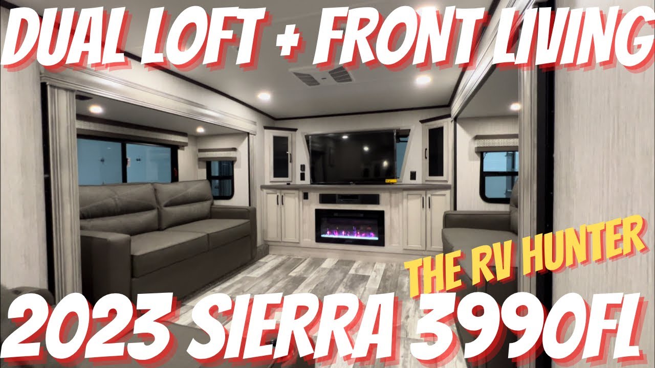 Front Living 5th Wheel With A Dual Loft