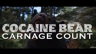 Cocaine Bear (2023) Carnage Count
