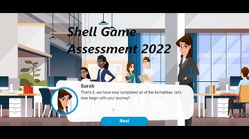 Shell management game assessment 2022, Technical/engineering, Shell game assessment 2022, Part-1