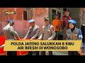 POLDA JATENG SALURKAN 8 RIBU AIR BERSIH DI WONOSOBO