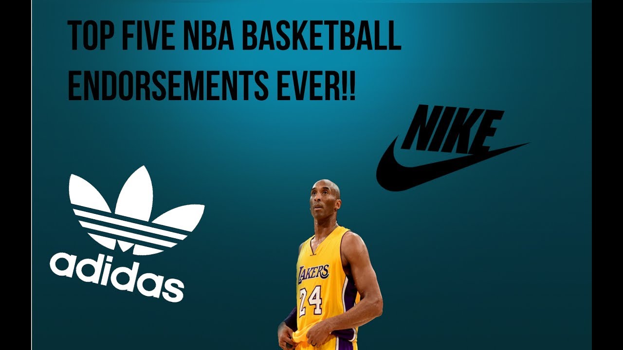 TOP FIVE LARGEST NBA BASKETBALL ENDORSEMENTS EVER!!
