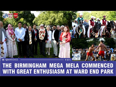 The Birmingham Mega Mela commenced with great enthusiasm at Ward End Park Birmingham, United Kingdom