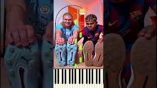 Yamal Exposed Haaland… But It Backfired  #football #haaland #parody Piano Tutorial