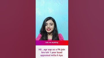 Appraisal after 1 year #cognizant #appraisal #programmer