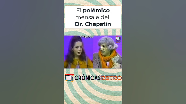 El polémico sketch del Dr. Chapatín