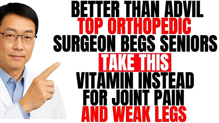Better Than Advil! THIS Vitamin Kills Joint Pain Builds Strong Legs | Backed By Science