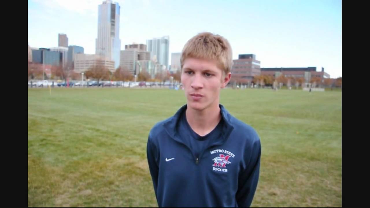 Postgame men's soccer interview with Steven Emory (10/18/09)