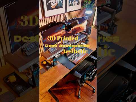 Impressive 3D-Printed Desk
