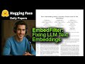 EmbedFilter: Fixing LLM Text Embeddings