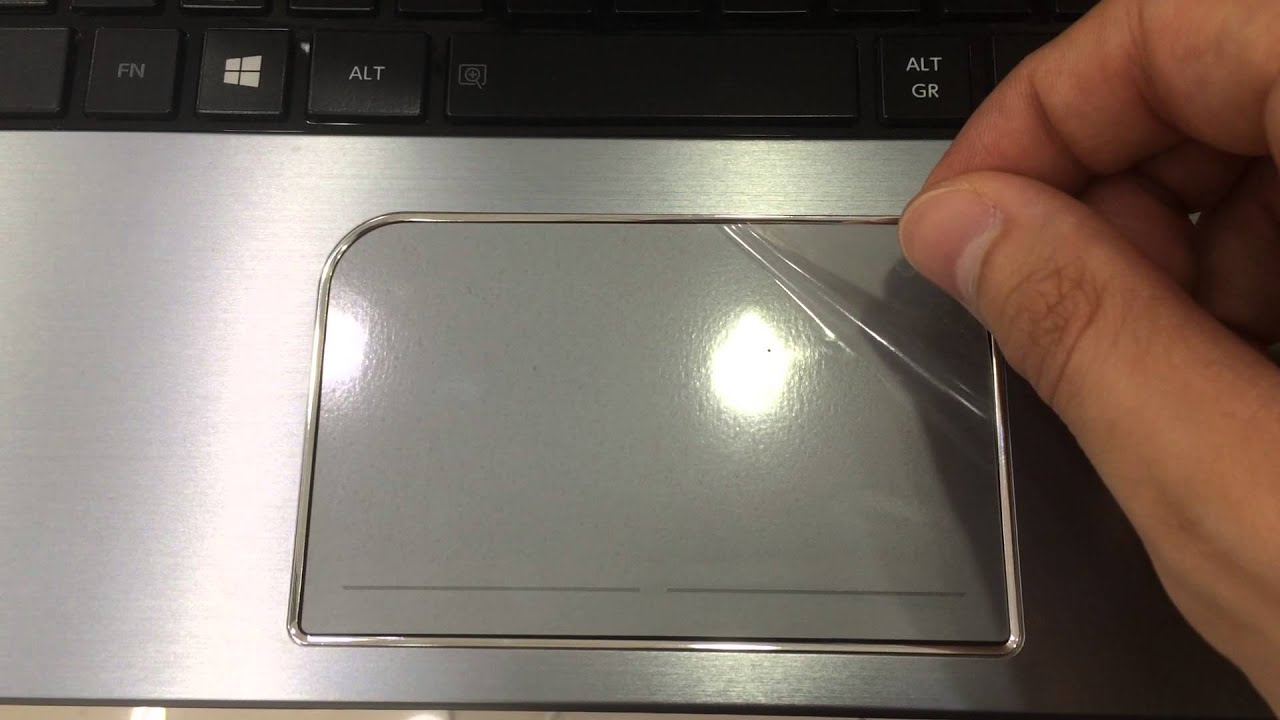 Touch pad peeling 2 YouTube
