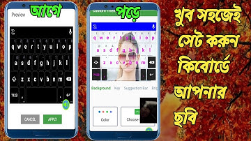 Ridmik keyboard photo setting 2021,ছবি সেট করুন মোবাইল কিবোর্ড