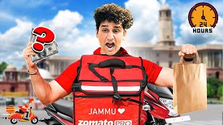 Working 24 HOURS as a ZOMATO RIDER || PAY 