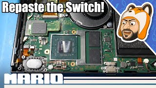 How to Repaste the Nintendo Switch - Thermal Paste Replacement & Upgrade!