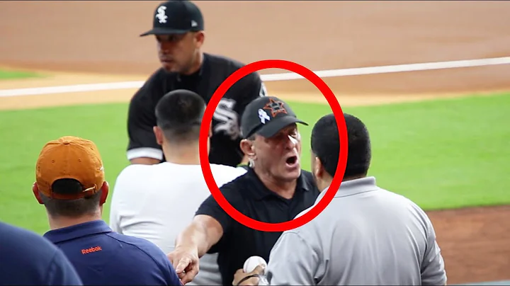 WORST security guard in MLB (Minute Maid Park)