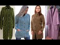 Top Beautiful Latest Trendy crochet handknit cardigan long coat knitted pattern designs ideas