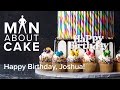 (man about) JJR's Candy Land Birthday Cake | Man About Cake with Joshua John Russell